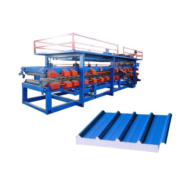EPS Sandwich Roof And Wall Panel Roll Forming Machine Fully Automatic