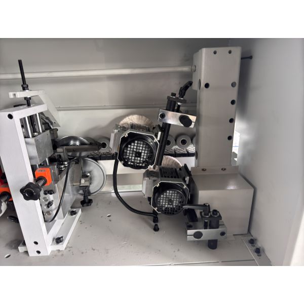 5 Function Compact Automatic Edge Banding Machine 7KW Woodworking Edge Trimmer