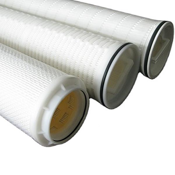 Precision 1-100microns Industrial Pleated High Flow Filter Cartridges 10'' 20'' 30'' 40