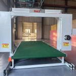 High Speed Horizontal Cutting Machine For Sponge Sheet With Advanced Frequency