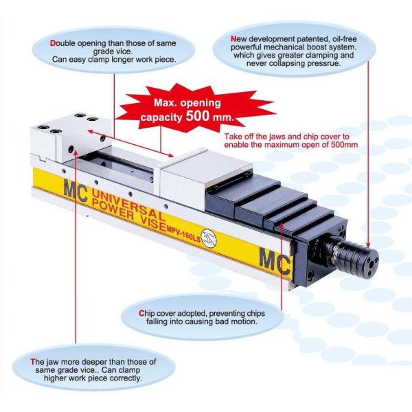 MPV-L MPV-LS Super long universal powerful type precision vice