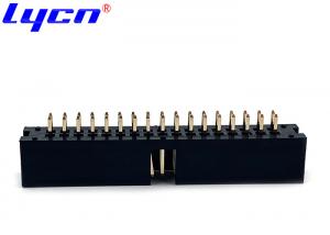 Quality 2.0 mm Wire To Board Box Header Connector Straight 180°  Au Over Ni LCP for sale