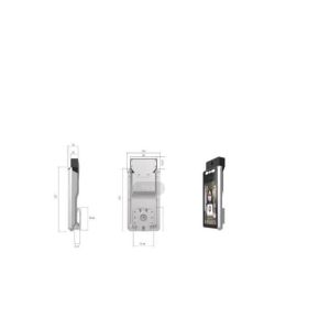 Wall Hanging 100ms 120dB Body Temperature Access Control