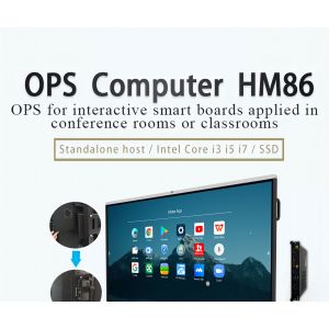 Industrial Intel OPS Computer 4K Mini For Finger Touch Interactive Whiteboard