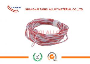 Quality White And Red J Type Thermocouple Extension Cable With Fep Insulation And Jacket for sale