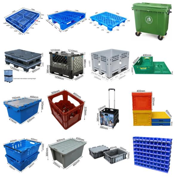 40 Bottle Extra Large Milk Crate Heavy Duty Dairy Crate Milk Bottles Crates Wine Bottles Crates Plastic Beer Carrier/Holder and Stackable Container