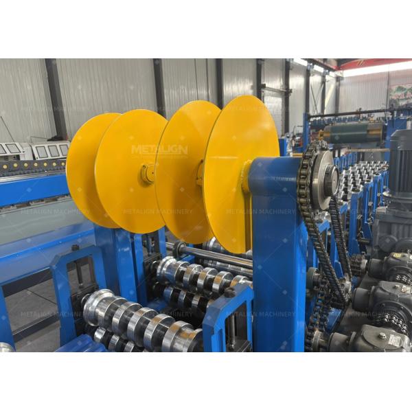 Australia Rolling Shuatter Slat Efficient Shutter Door Frame Roll Forming Machine