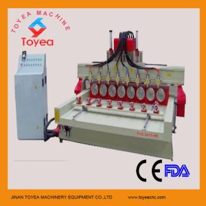 Quality Multi-heads Buddha CNC Engraving machine TYE-2415-8R for sale