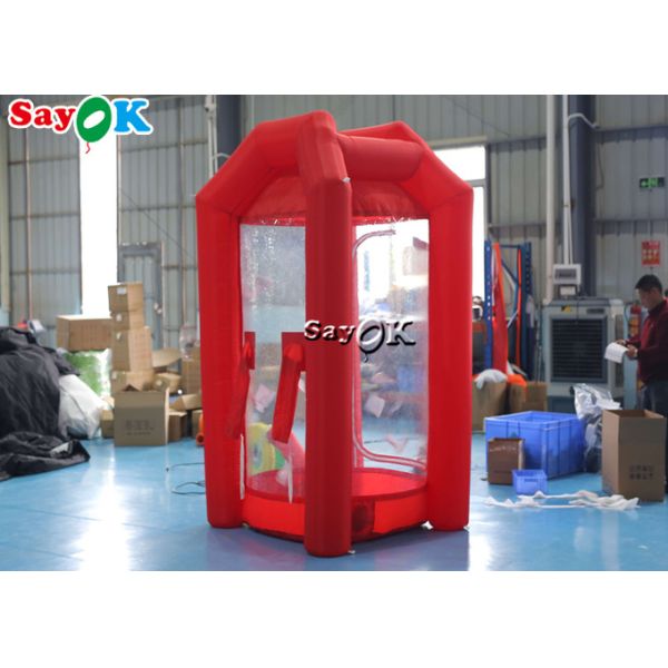 Portable Inflatable Cash Register Booth Inflatable Cash Grabber Booth for Advertising Campaign