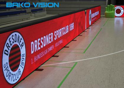 Buy High Refresh Rate Sports Perimeter LED Display P8 P10 P16  For Football Events Advertising at wholesale prices