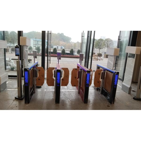 Pedestrian Speed Gate QR Code and 24V Brushless Servo Motor for Community Entrance