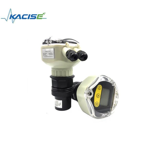 Ultrasonic Level Sensor with IP67 Protection Stainless Steel Casing and 60m Measuring Range for Waste Water and Underground Tanks