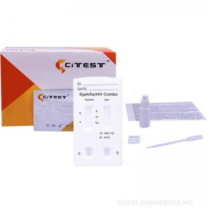 Quality HBsAg HCV HIV Syphilis Ab Combo Rapid Test Infectious Disease Test Kit for sale