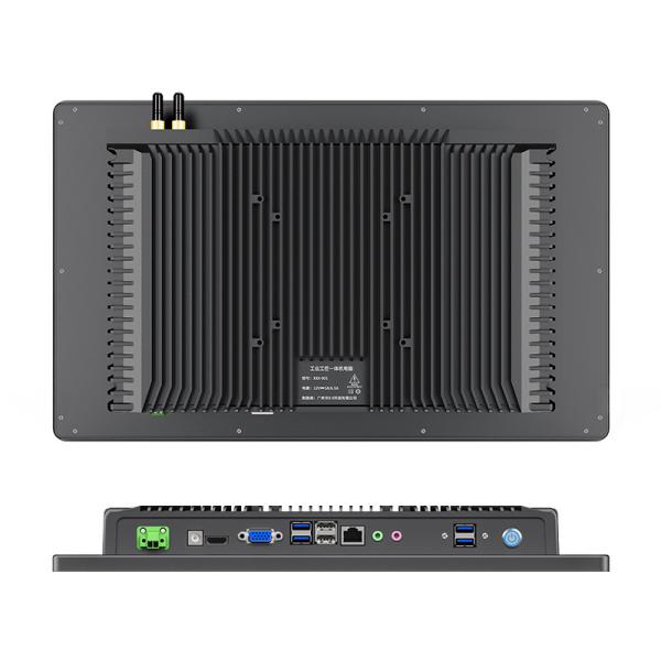 Black HD1920*1080 Industrial Capacitive Touch Screen All In One 13.3 Inch With Window OS