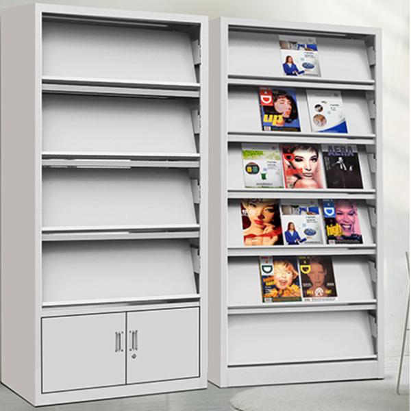 Powder Coating SPCC Metal Rack Bookshelf For Document