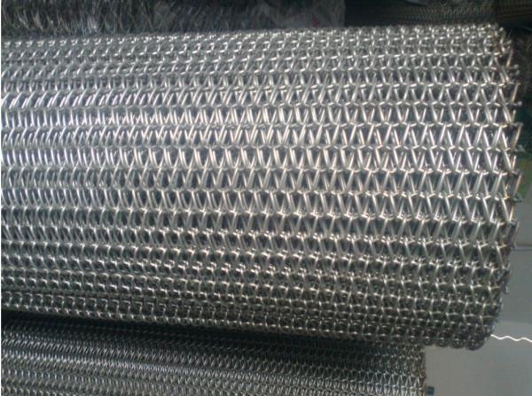Buy Straight Running Wire Conveyor Belts Alkali Resisting Flat Surface Custom at wholesale prices