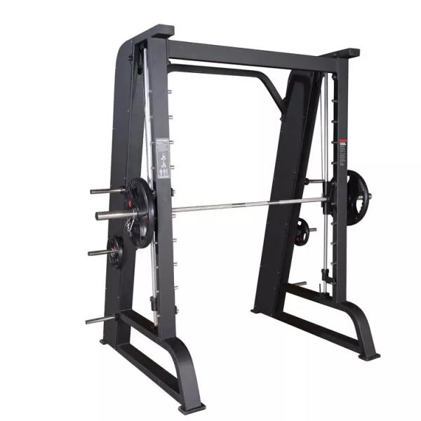 Multi-Functional Smith Machine Strength Training Gym Equipment Counterbalanced Guided Bar System For Full Body Workout Exercise