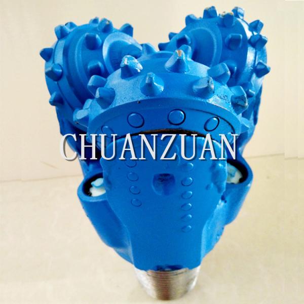 6 Inch TCI Tricone Bit / Gold Tricone Rock Bit With Sealed Bearing