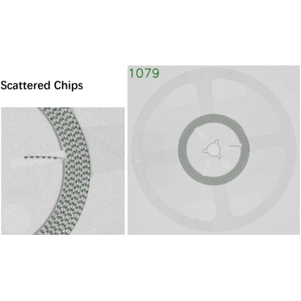 Intelligent X-ray Component Counter with Automatic Scanning codes and Automatic Label Printing