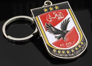 China Metal custom anime eagle key chain activity gift mobile phone pendant cartoon key ring chain on sale