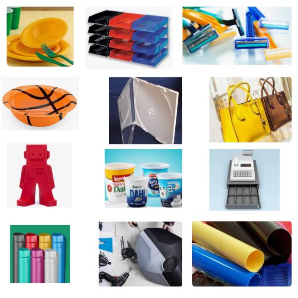 High Impact Strength HIPS Resin Storage Container HIPS Plastic Pellets