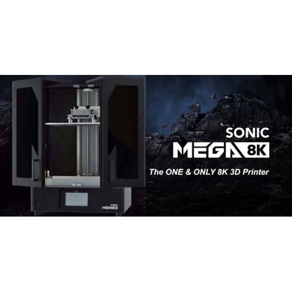 Phrozen Sonic MEGA 8K 3D Printer Print Size 330x185x400mm ,UV Photocuring LCD Resin 3D Printer with 15 Inch 8K Monochrome LCD