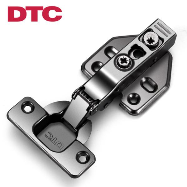 Half Overlay Hydraulic Concealed Hinges Black Mechanism