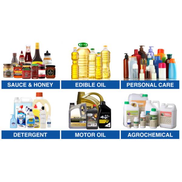 Bottled Drink Fill Seal Packing Machine With PLC Control System 4500 Bottles/cans Per Hour