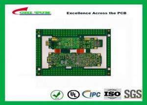 Quality Immersion Gold Rigid-Flexible PCB Green 8 Layer PCB Circuit Board for sale