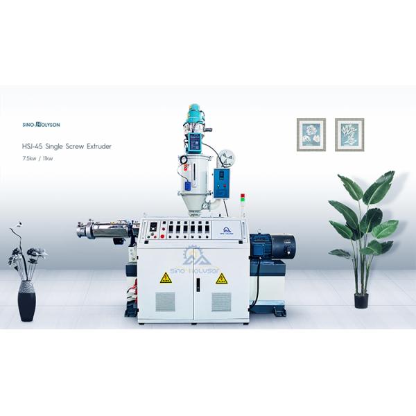 45mm Screw Diameter ABS HDPE/PP Single Screw Extruder Machine