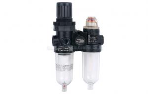 Quality G3/8 Air Filter Regulator And Lubricator With Brass Filter Element for sale