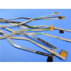 FPC Board Single Sided Flexible PCB With Immersion Gold Pads Immersion Gold