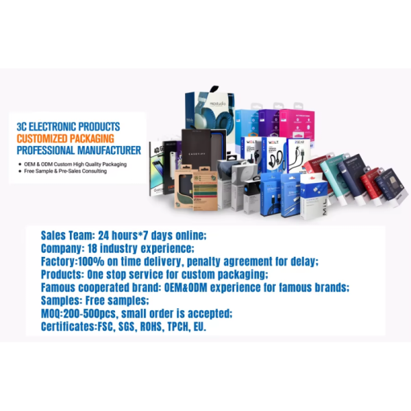 Customizable White Rigid Cardboard Box for watches boxes With EVA Insert Smart Watch band strap packaging boxes in stock