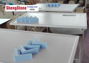 China Acid Resistant Ceramic Table Top , Ceramic Countertop Grey Color on sale