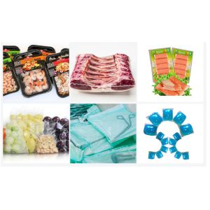 Double Chamber Vacuum Packaging Machine Total 4pcs Sealing Bars Table Type