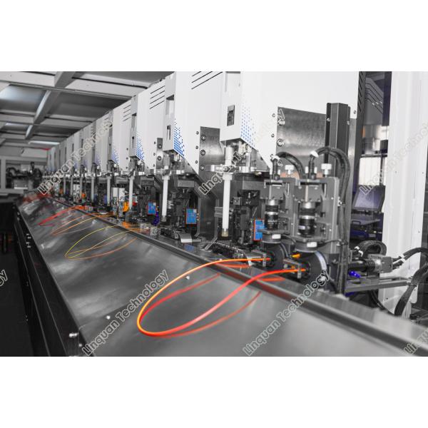 Low Voltage Fully Automatic Wire Harness Manufacturing Modular Design Both-end Crimping and Inserting Machine