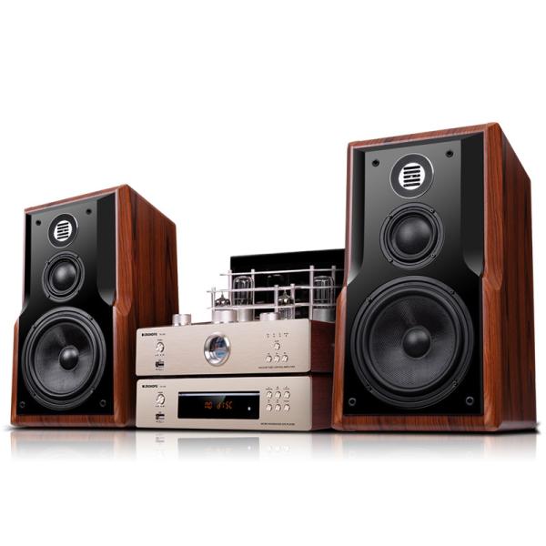 Vofull KH 508 Three Way Bookshelf Speaker with Smart Atmos Technology