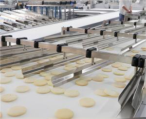 Stainless Steel Bread Packaging Line 220V Automatic Bread Processing Line