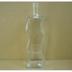 Quality Fancy Liquor Glass Bottle With Screw Cap 500ml for sale