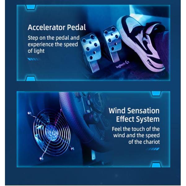 Interactive VR Shooting 360 Degree VR Flight VR Racing Simulator Cockpit Star Warship