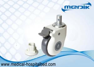 China Heavy Duty Locking Casters Hospital Bed Casters Linkage Mechanism Design on sale