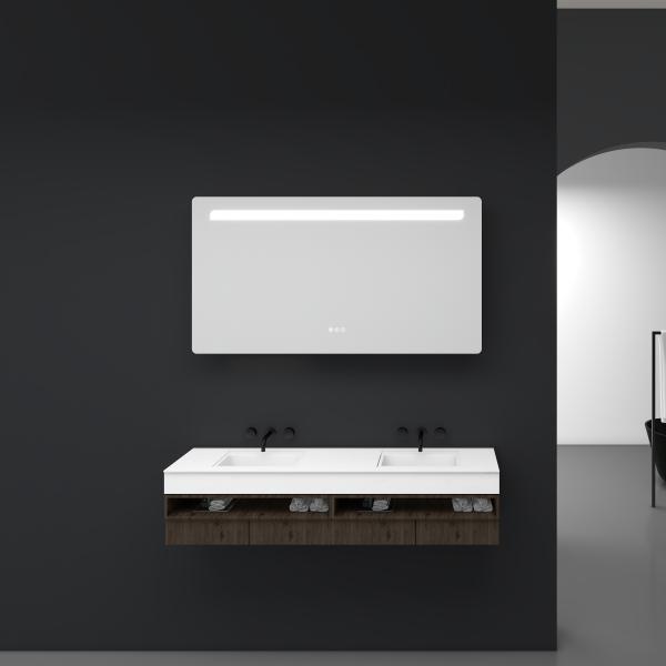 Customized Led Medicine Cabinet With Defogger Convenient Illuminated Medicine Cabinet