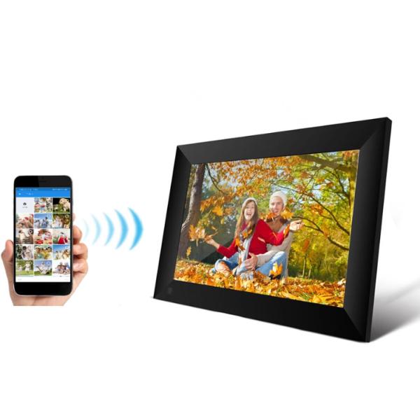 Quality Vphoto APP 10.1&quot; inch LCD LED touchscreen WIFI digital photo frame cloud photo video frame loop display for NFT advertising for sale