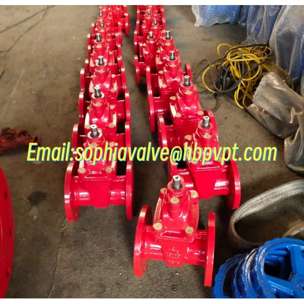 AWWA 250PSI flanged gate valve