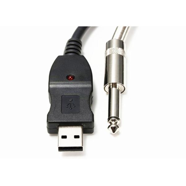 Guitar Bass Cable / USB Link Cable Plug And Play No Driver Installation Required