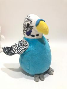 China 100% PP Cotton Gift Stuffed Animal Blue Parrot on sale
