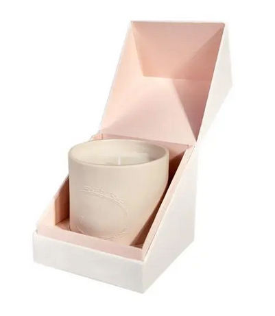 CMYK Kraft Candle Cardboard Boxes Custom Corrugated Foldable Boxes