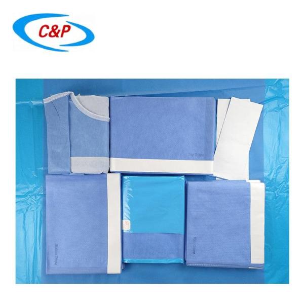 Sterile Disposable Surgical Procedures Universal Surgical Pack Blue And Convenient