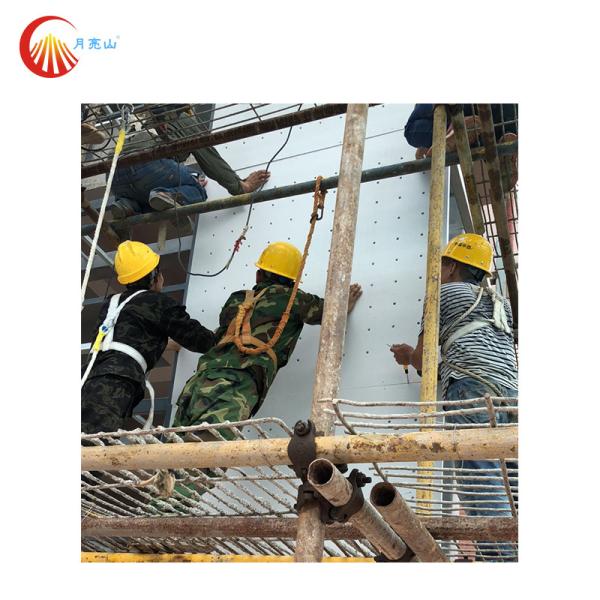 Anti Corrosion Fitness Climbing Wall School Outdoor Rock Climbing Wall Panels ROHS