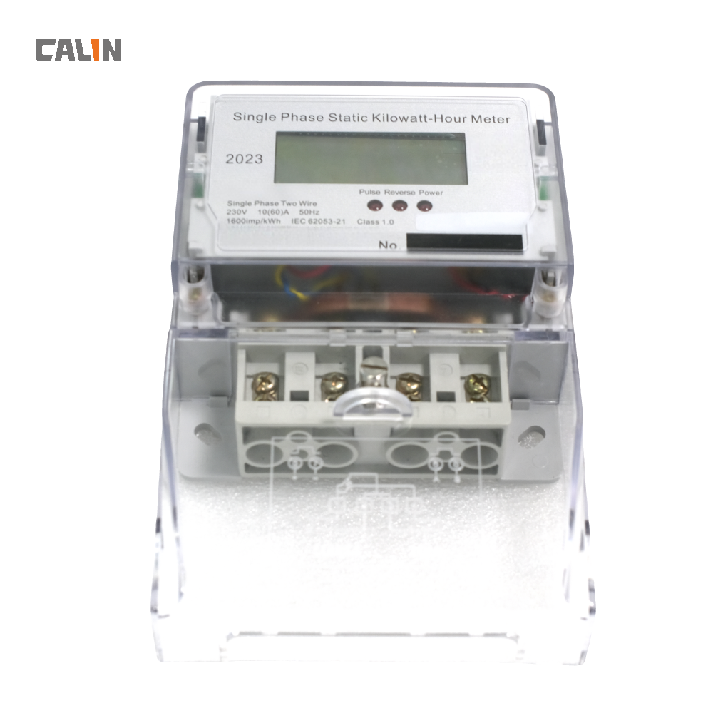 Quality Load Switch Single Phase Electric Meter , Prepayment Electricity Meters for sale